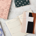 Undated Weekly Planner for Luxury A5 Notebook